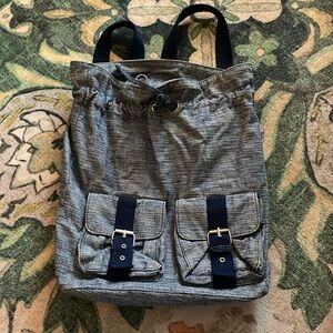 Y2K Vintage Denim Backpack